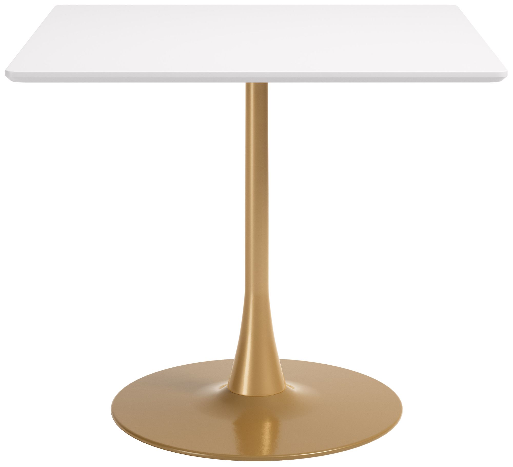 Image 3 Epas Dining Table White & Gold more views
