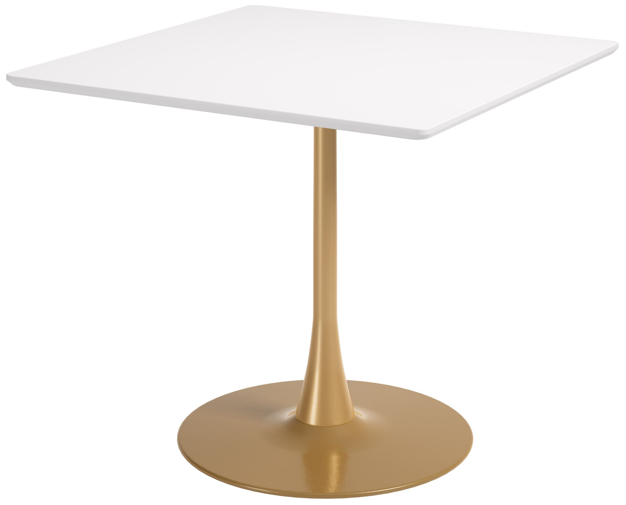 Image 4 Epas Dining Table White & Gold more views