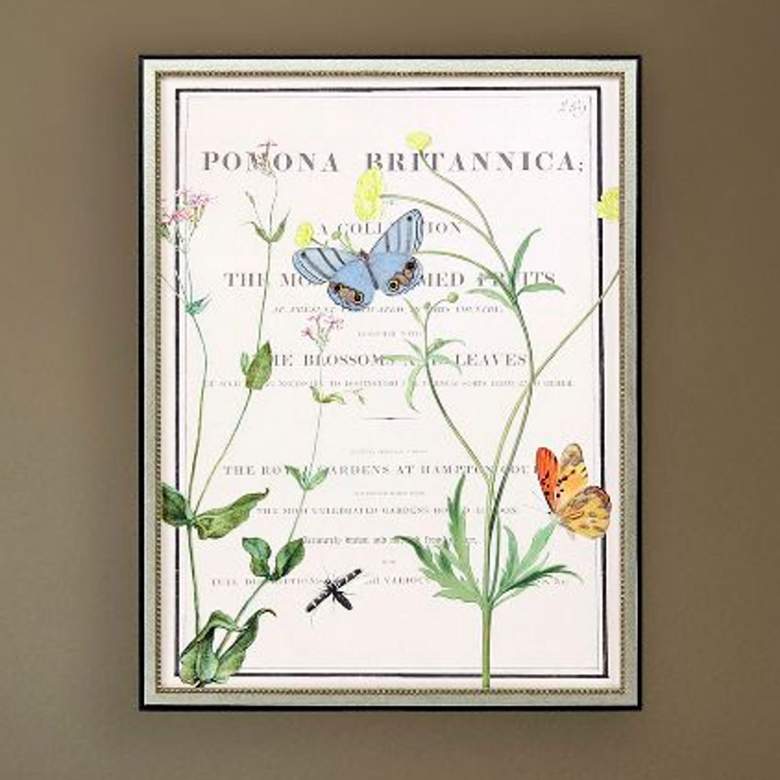 Image 2 Ephemeral Bloom 26"W x 34"H Framed Art