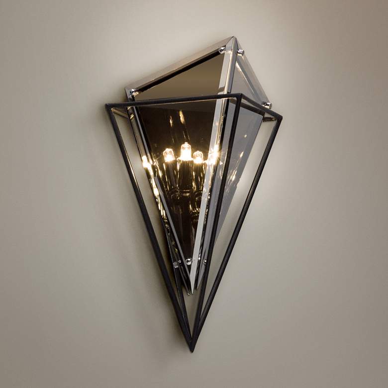 Image 1 Epic 16 inch High Forged Iron Wall Sconce