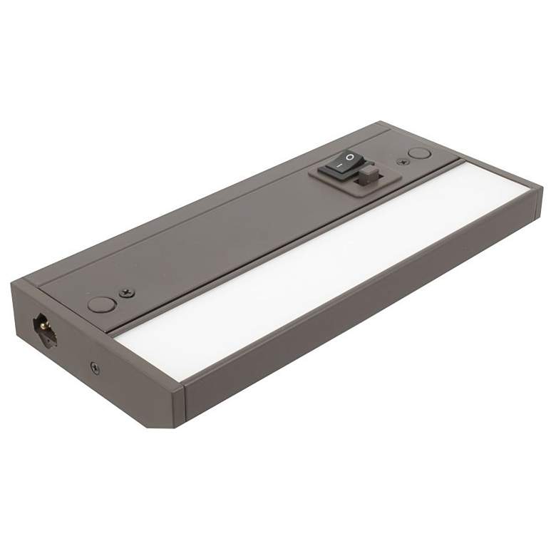 Image 1 Epoch 8 inchW Dark Bronze Modular 3-CCT LED Under Cabinet Light