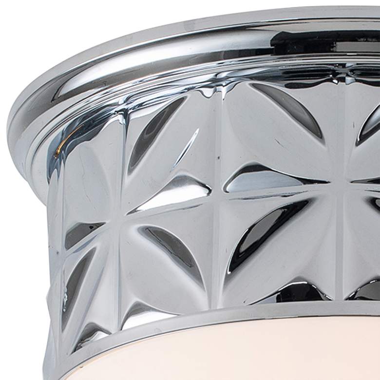 Image 3 Epsilon 17 1/2" Wide Polished Chrome Ceiling Light more views