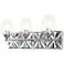 Epsilon Modern 3 Light Bath Vanity in Polished Chrome