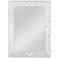 Epsilon Weathered White 36" x 48" Rectangular Wall Mirror