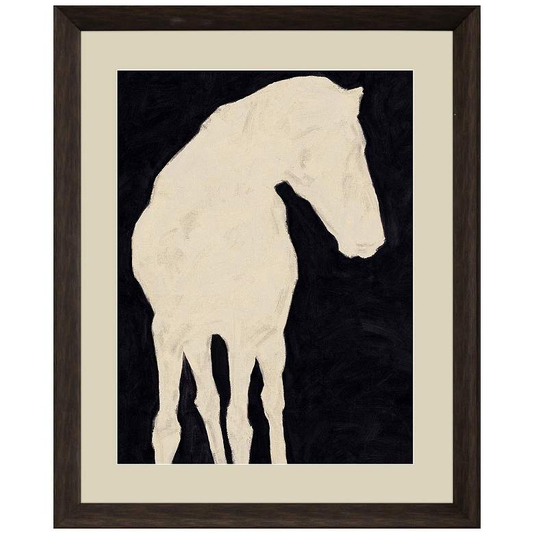 Image 1 Equestrian Style 34"W x 42"H Framed Art