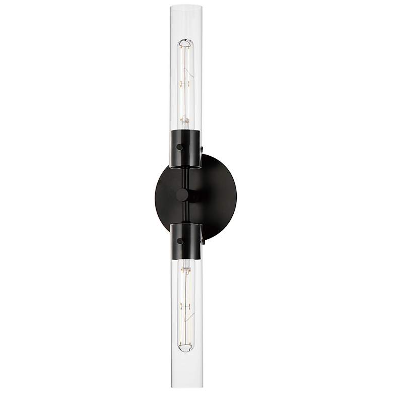 Image 1 Equilibrium 2-Light LED Wall Sconce - Black