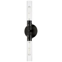 Equilibrium 2-Light LED Wall Sconce - Black
