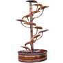 1_Equilibrium 48" High Copper Outdoor Cascading Fountain