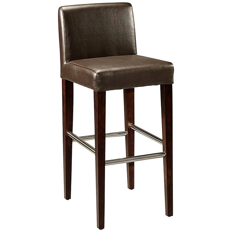 Image 1 Equinoii 26 inch Mocha Bonded Leather Counter Stool