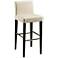 Equinoii 26" White Bonded Leather Counter Stool