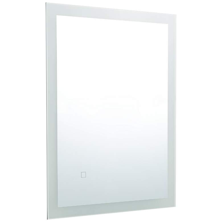 Image 1 Equinox 19 inch x 25 inch Rectangular LED Lighted Vanity Wall Mirror