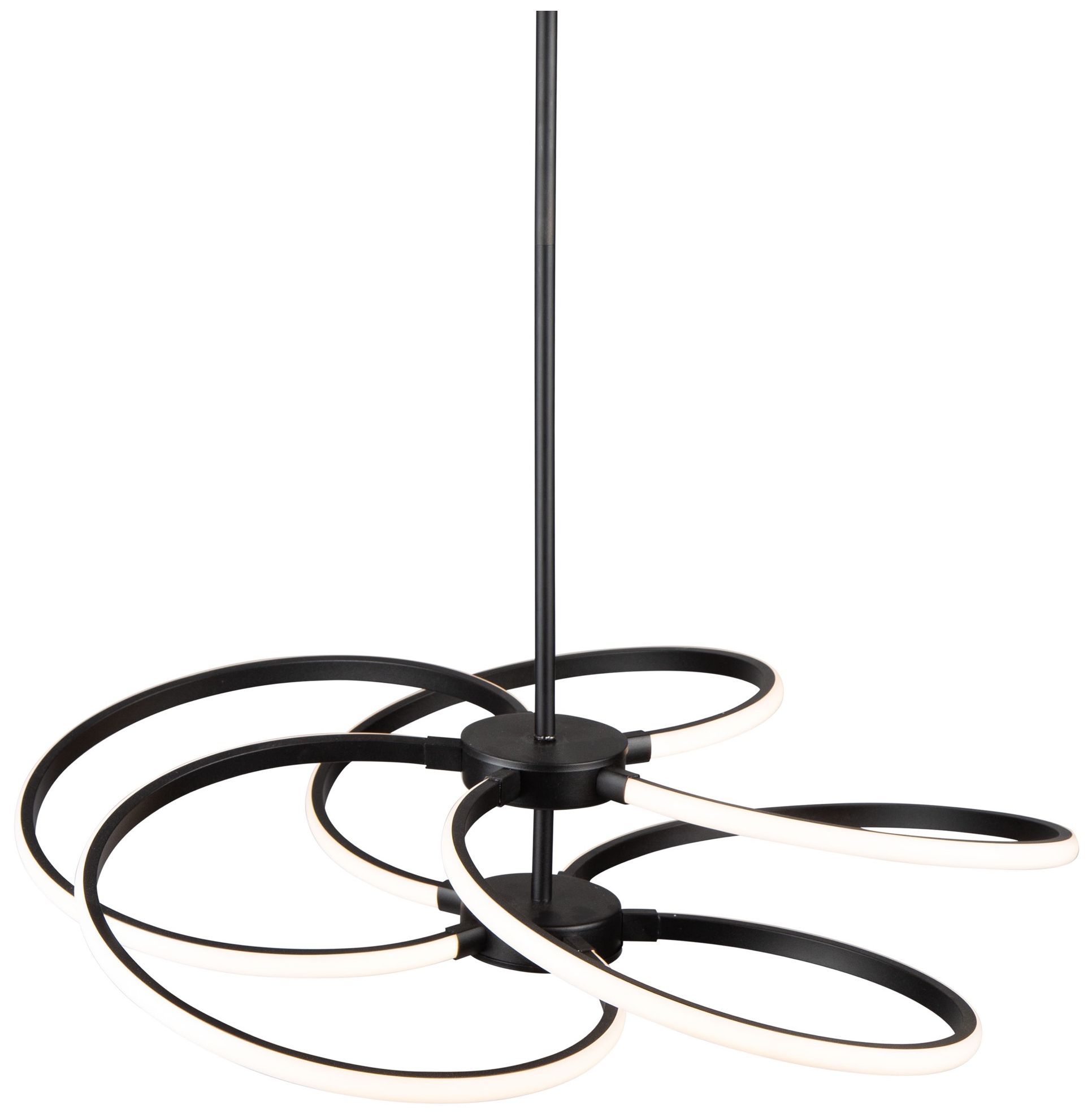 Image 3 Equinox 30W LED Pendant Black more views