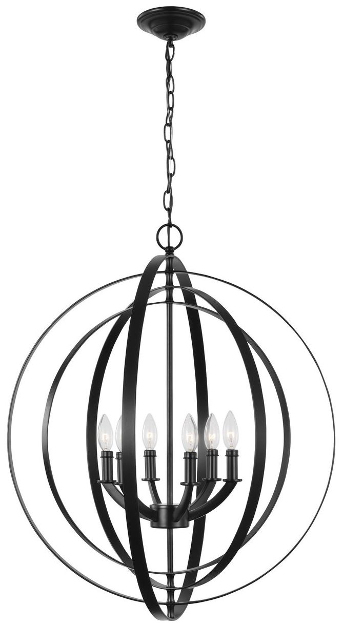 Equinox Collection Six-Light Sphere Pendant Light