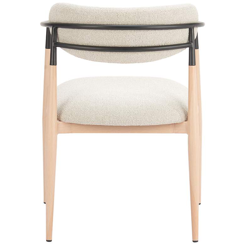 Image 5 Equinox Dining Chair (Set of 2) Oyster Gray & Natural more views