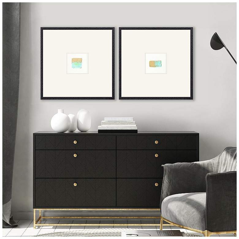 Image 4 Equinox II 21"W x 21"H Framed Art Set of 2 more views