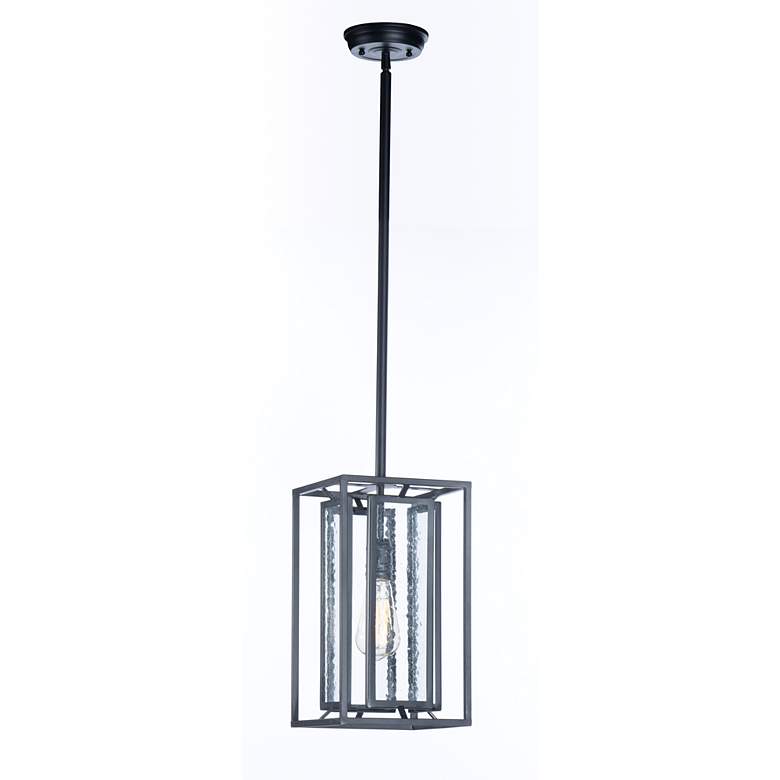 Image 3 Era 1-Light 7.75" Wide Black Pendant Light more views