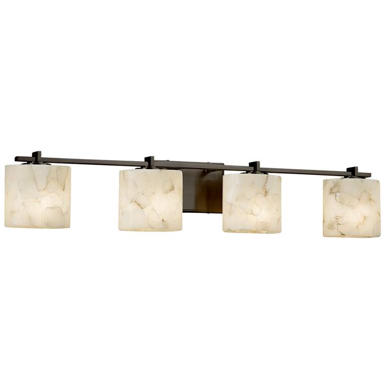 Image 1 Era 36 3/4" Wide Dark Bronze 4-Light LED Bath Light