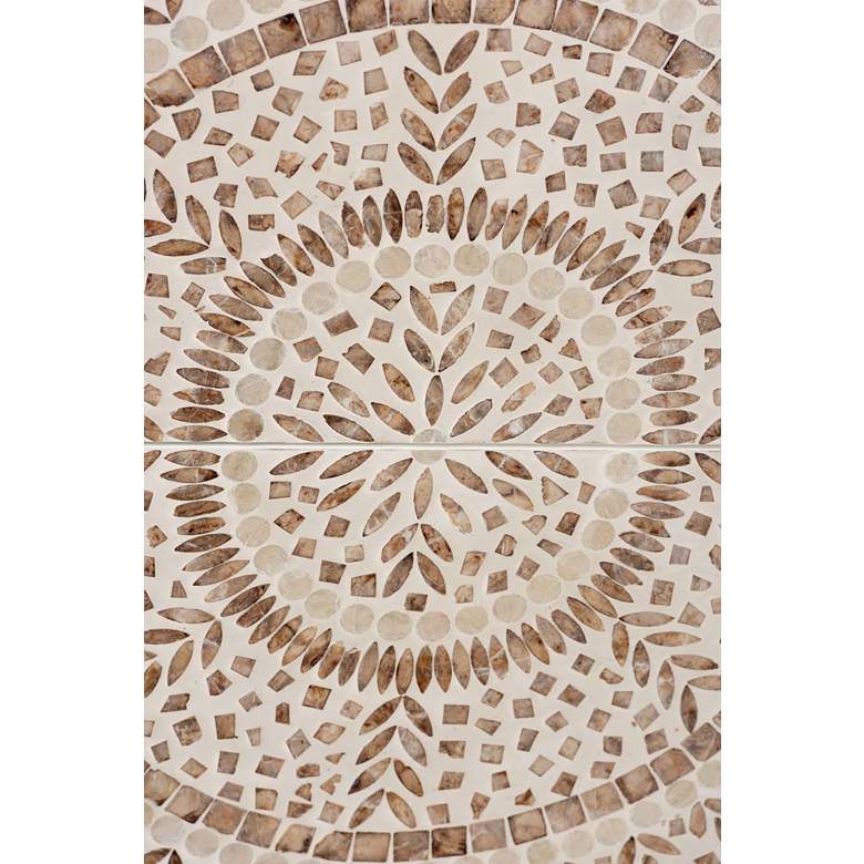 Image 4 Ercilia 27 1/2" Wide White and Brown 2-Door Storage Cabinet more views