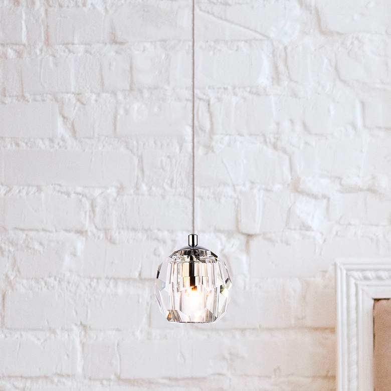 Image 2 Eren 1 Lt Chrome Pendant