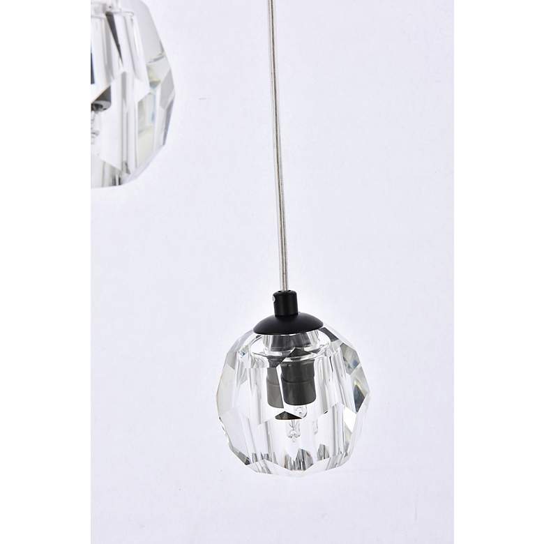 Image 7 Eren 11 3/4" Wide Black Multi-Light Mini Pendant more views
