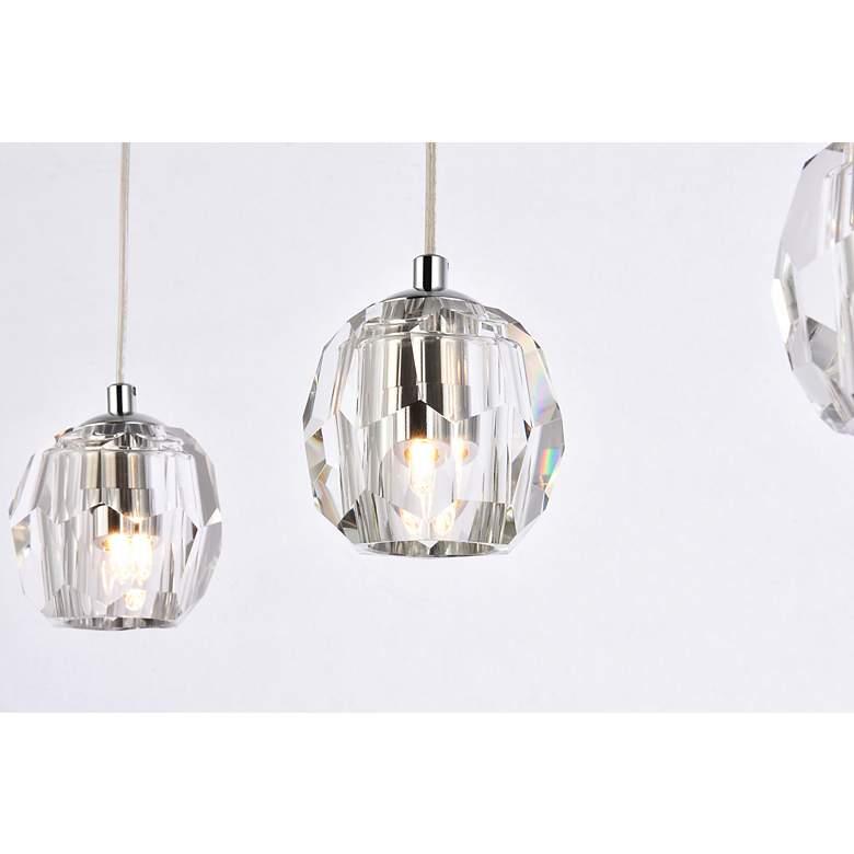 Image 5 Eren 11 3/4" Wide Chrome Multi-Light Pendant more views