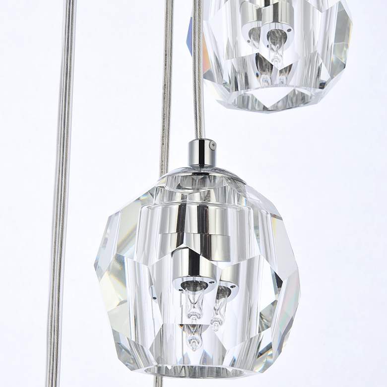 Image 7 Eren 11" Wide Chrome 10-Light Mini Pendant more views