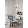 4_Eren 11" Wide Gold Steel Crystal 10-Light Mini Pendant more views