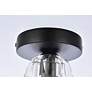 5_Eren 4 3/4" Wide Black Globe Ceiling Light more views