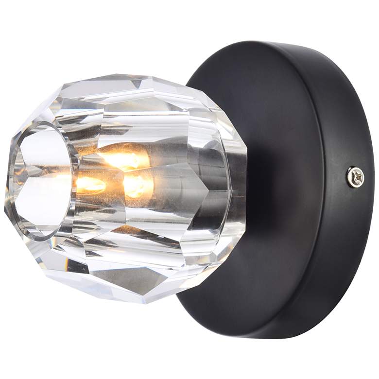 Image 7 Eren 4 3/4" Wide Black Globe Ceiling Light more views