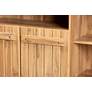 Eren 47 1/4"W Natural Oak Brown Wood 2-Door Sideboard Buffet