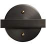 4_Erharting 32"W Brushed Black and Brass 4-Light Bath Light more views