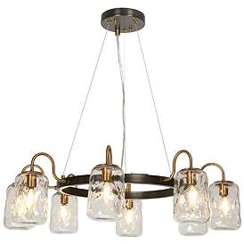Image1 of Erharting 8-Light Glass Chandelier