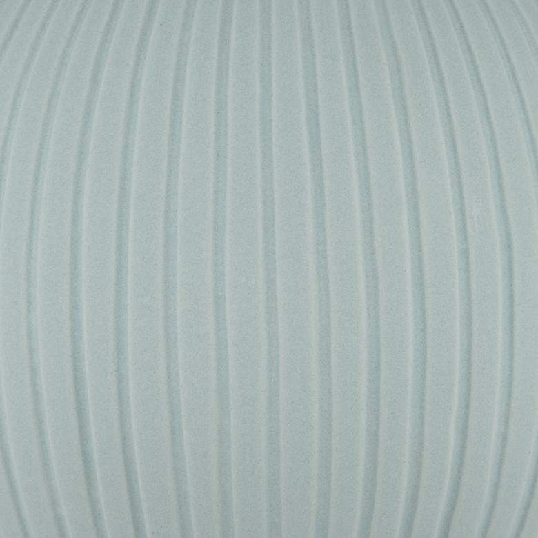 Image 2 Erica 11" High Matte Green Ceramic Decorative Vase more views