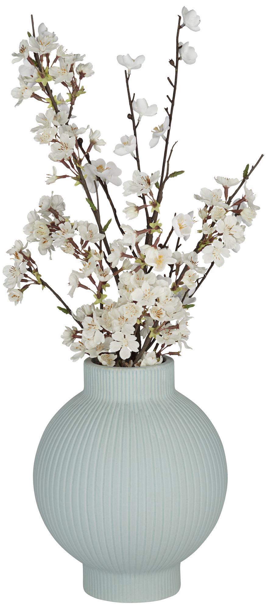 Image 4 Erica 11" High Matte Green Ceramic Decorative Vase more views