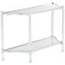 Erica 48" Wide Clear Acrylic Console Table