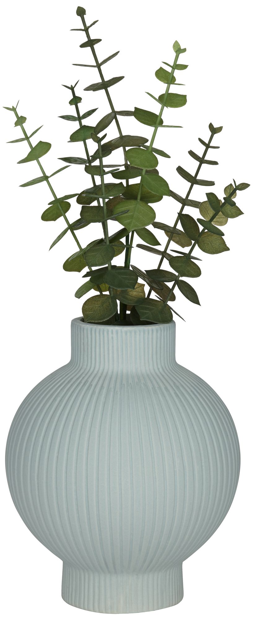 Image 4 Erica 8 1/2" High Matte Green Ceramic Decorative Vase more views