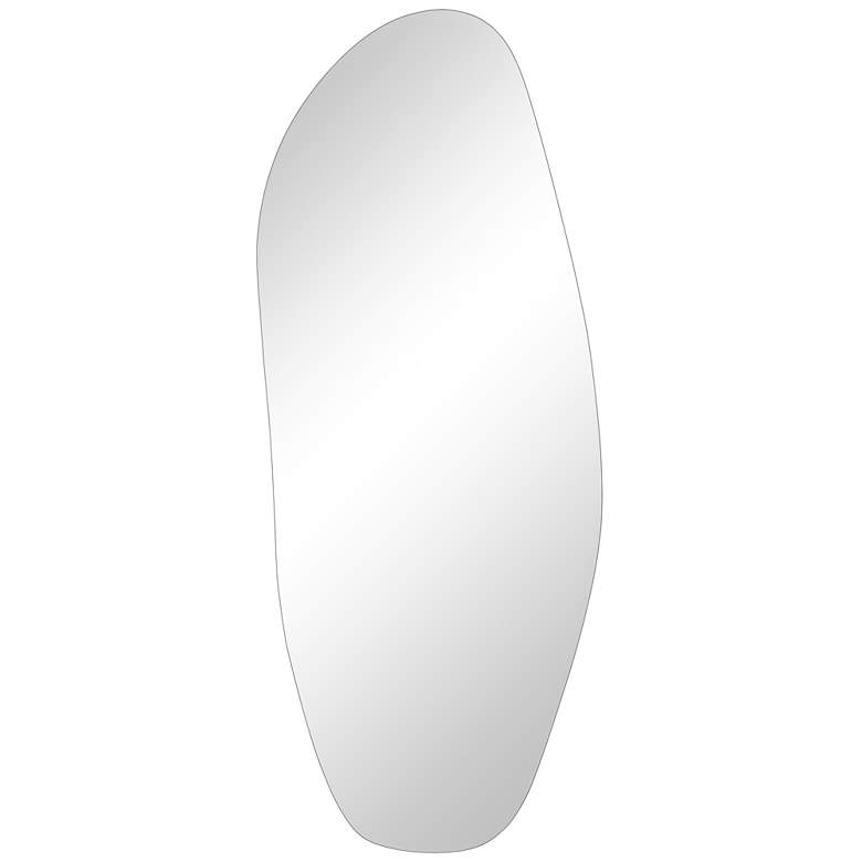 Image 1 Erice 65 H x 25.5 W Wall Mirror, Grey