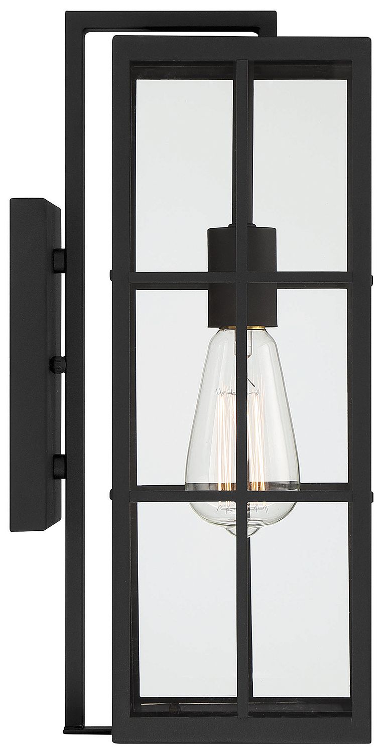 Image 5 Ericson 1-Light Outdoor Wall Lantern in Matte Black more views