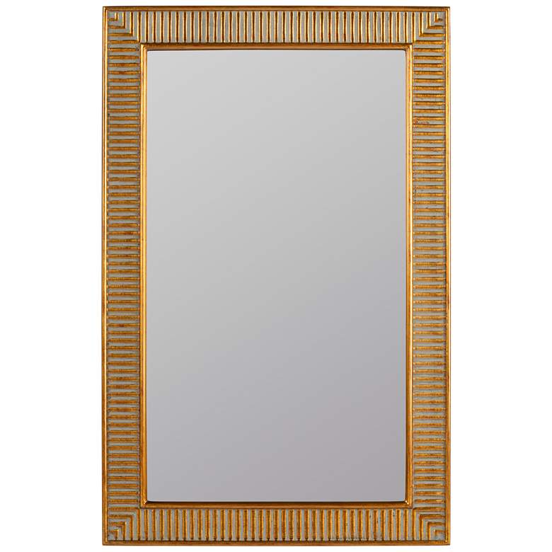 Image 1 Erin Gates Abbott Antique Gold 28" x 18" Resin Rectangle Medicine