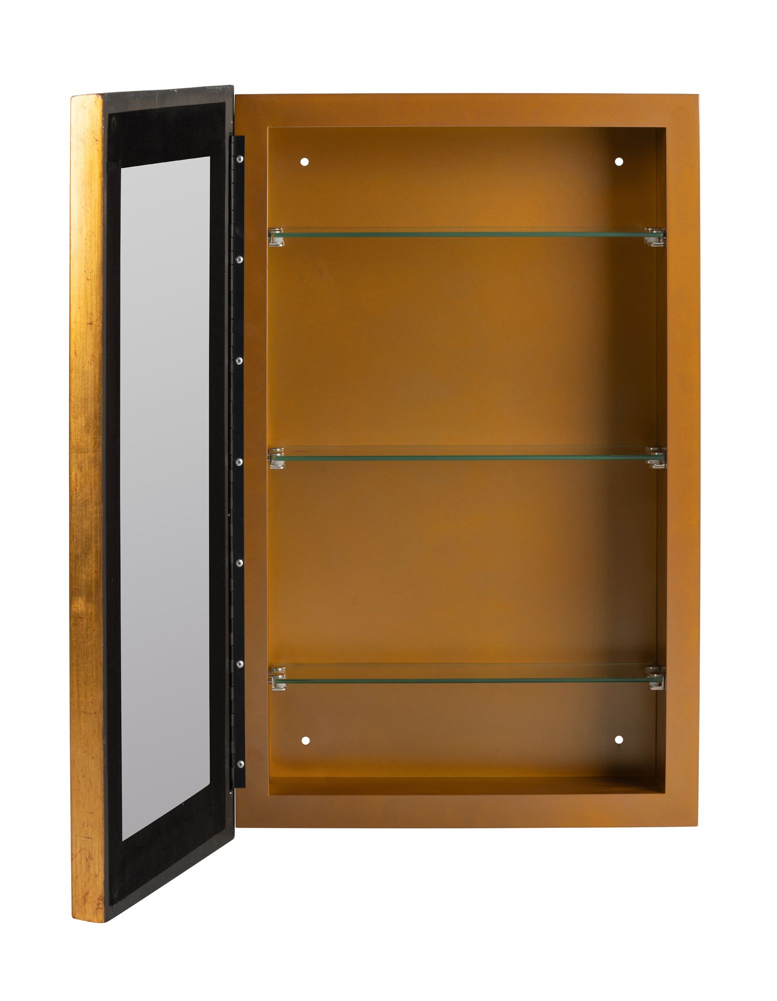 Image 4 Erin Gates Abbott Antique Gold 28" x 18" Resin Rectangle Medicine more views