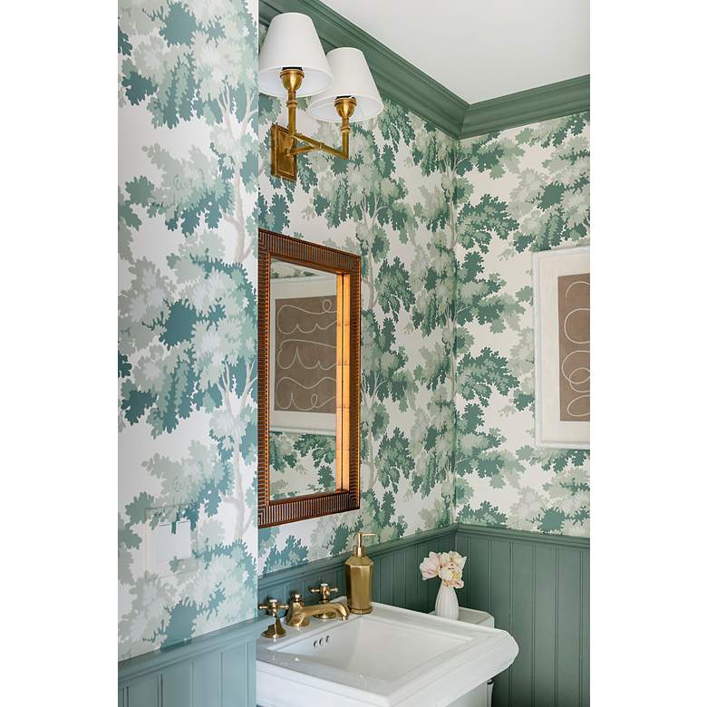 Image 6 Erin Gates Abbott Antique Gold 28" x 18" Resin Rectangle Medicine more views