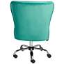 Erin Teal Fabric Adjustable Office Chair