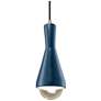 1_Erlen 4.75" Wide Midnight Sky and Brushed Nickel Pendant with Black Co