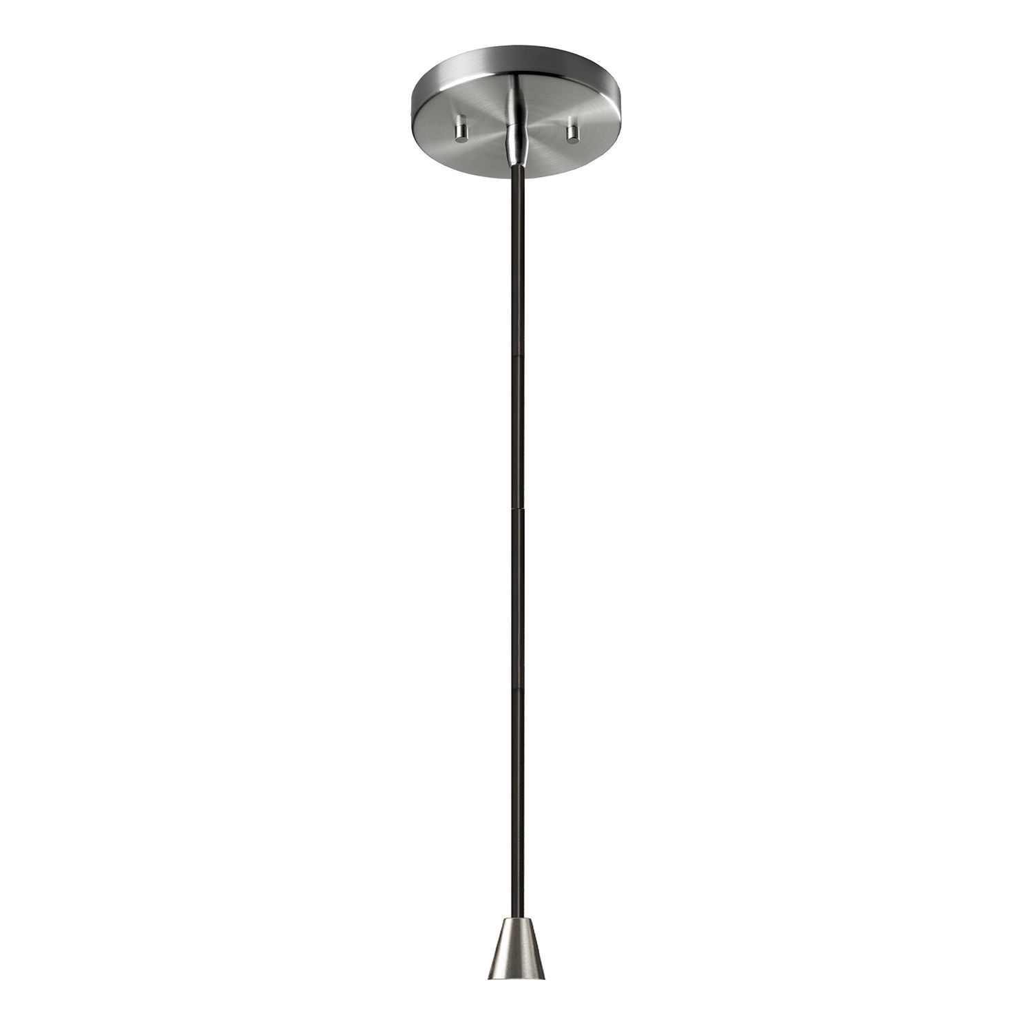 Image 2 Erlen 4.75" Wide Midnight Sky and Brushed Nickel Pendant with Black Co more views