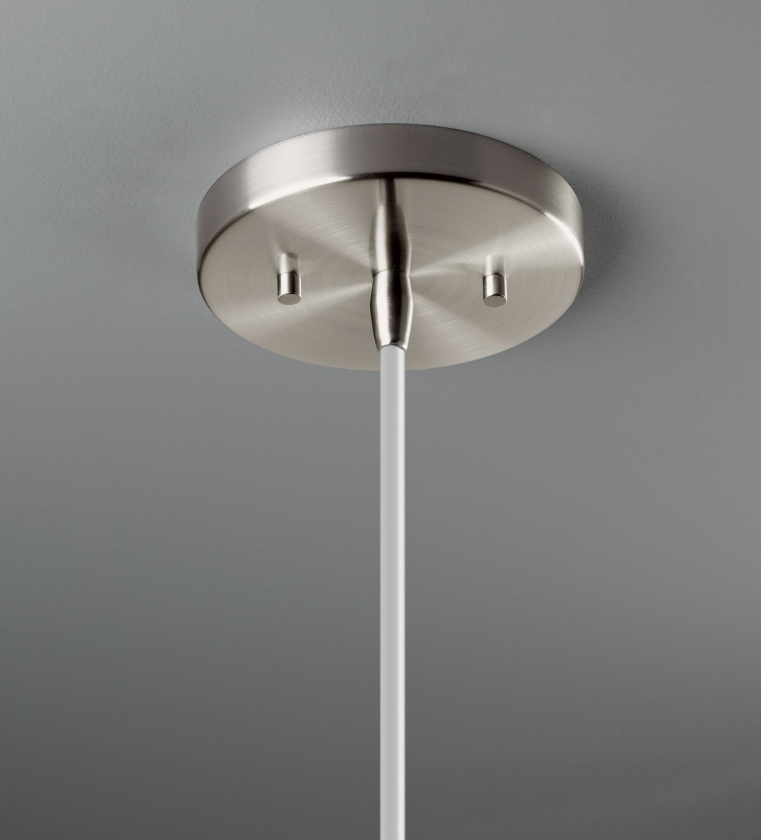 Image 3 Erlen Pendant - Carbon Black - Polished Chrome - White Cord more views