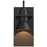 Erlenmeyer 11.3"H Coastal Oil Rubbed Bronze Dark Sky Outdoor Sconce