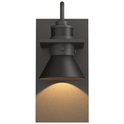 Erlenmeyer 11.3&quot;H Rubbed Bronze Accented Iron Dark Sky Outdoor Sconce