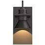 Erlenmeyer 11.3"H Rubbed Bronze Accented Iron Dark Sky Outdoor Sconce
