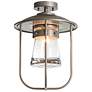 1_Erlenmeyer 12" Wide Coastal Burnished Outdoor Ceiling Light