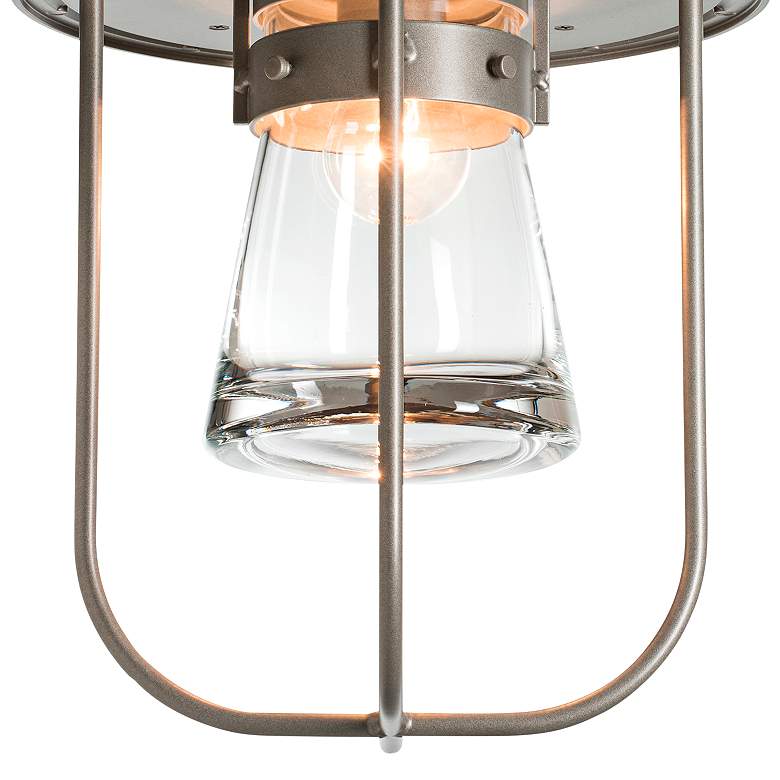 Image 2 Erlenmeyer 12" Wide Coastal Burnished Outdoor Ceiling Light more views